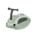 Globber WALK N' ROLL 3 в 1 ECOLOGIC – проходилка и кола за яздене в цвят пистачио - Image 2