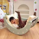 Зелен многофункционален детски модул за почивка и игра – Feelkids - Image 4
