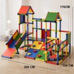 Детски модулен център със стена за катерене и мост – Feelkids - Image 2