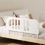 Бежова предпазна преграда за детско легло – Feelkids - Image 5