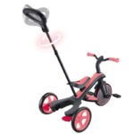 Триколка 4 в 1 GLOBBER EXPLORER TRIKE със сенник - розова - Image 4