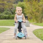 Тротинетка с родителски контрол GO UP DELUXE LIGHTS, ментова - Image 5