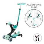 Тротинетка 5 в 1 GLOBBER GO UP DELUXE LIGHTS 360° - ментово зелена - Image 2