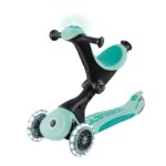 Тротинетка 5 в 1 GLOBBER GO UP DELUXE LIGHTS 360° - ментово зелена - Image 4