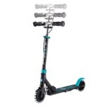 Тротинетка с ръчна спирачка FLOW ELEMENT JUNIOR LIGHTS, черна-синя - Image 4