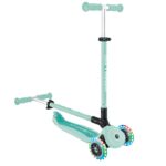 Сгъваема тротинетка с родителски контрол GO UP ACTIVE  LIGHTS 360°, ментова - Image 7