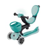 Тротинетка 5 в 1 GLOBBER BABY LEARN 360° FLASH LIGHTS - мента - Image 3