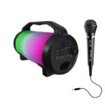 Караоке Bluetooth тонколона с микрофон, черна - Image 10