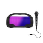 Караоке Bluetooth тонколона с микрофон, черна