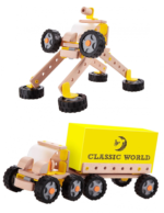 Дървен конструктор "Контейнеровоз" – Classic World - Image 7