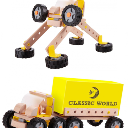 дървен конструктор "Контейнеровоз" Classic World