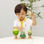 Дървена игра за нанизване – "Малка гора“ - Image 3