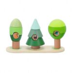 Дървена игра за нанизване – "Малка гора“ - Image 4