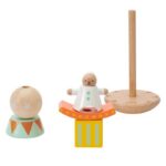 Дървена образователна игра „Веселият клоун“ – 6 части - Image 5