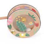 Дървена играчка за бутане Classic World с цветни елементи - Image 7