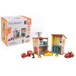 Дървена пожарна станция Classic World – 13 части - Image 2