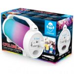 Караоке Bluetooth тонколона с микрофон, бяла - Image 4