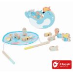 Игра с дървени рибки за ловене и сортиране - Image 5