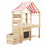 Детска дървена кухня за игра навън - Image 5