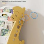 Комбинирана етажерка „Алпака“ за детски принадлежности – кафява - Image 2