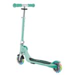 Детска сгъваема тротинетка с две светещи колела Globber Flow Foldable Junior Lights - ментова - Image 8