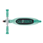 Детска сгъваема тротинетка с две светещи колела Globber Flow Foldable Junior Lights - ментова - Image 2