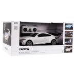 Детска спортна електрическа кола Crazon New Energy със зарядна станция, RC в бял цвят - Image 2