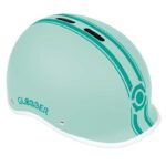 Детска светеща каска Globber Master XS/S (47-51см), ментово-зелена - Image 4