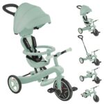 Детска триколка 4 в 1 GLOBBER EXPLORER TRIKE ECOLOGIC, пистачио - Image 8