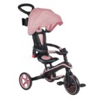 Детска триколка 4 в 1 GLOBBER EXPLORER TRIKE FOLDABLE, сгъваема, розов цвят - Image 8