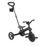 Детска триколка 4 в 1 GLOBBER EXPLORER TRIKE FOLDABLE, сгъваема, сиво-черен цвят - Image 6