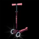 Детска тротинетка със светещи колела PRIMO PLUS GLOW LIGHTS, корал - Image 2