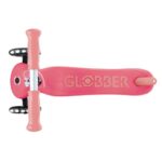 Детска тротинетка със светещи колела PRIMO PLUS GLOW LIGHTS, корал - Image 6