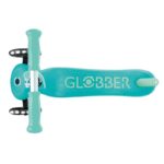 Детска тротинетка със светещи колела PRIMO PLUS GLOW LIGHTS, ментов цвят - Image 3