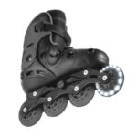 Детски ролери със светещи колела GLOBBER 2 в 1, размер 34-37 - черни - Image 4