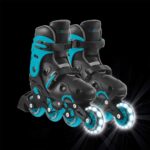 Детски ролери със светещи колела GLOBBER 2 в 1, размер 34-37 - сини - Image 2