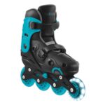 Детски ролери със светещи колела GLOBBER 2 в 1, размер 34-37 - сини - Image 8