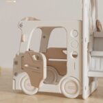 Детски център за игра 4 в 1, Автобус в кафяв цвят - Image 3