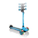 Електрическа тротинетка със светещи колела GLOBBER E-MOTION 4 PLUS за деца над 6 години - светло синя - Image 2