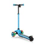 Електрическа тротинетка със светещи колела GLOBBER E-MOTION 4 PLUS за деца над 6 години - светло синя - Image 3
