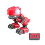 Интерактивен сглобяем динозавър Дино с RC в червен цвят - Image 2