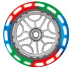 Комплект от 2 бр.предни LED светещи колела АВЕС 5 за тротинетки Globber Primo/EVO/Elite - Image 2