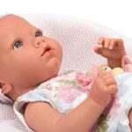 Кукла-бебе Инна с розово одеяло и аксесоари - 38 см - Image 5