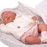 Кукла-бебе Макарена със затворени очи и аксесоари - 45 см - Image 7