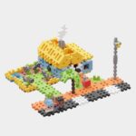 Мини вафлен конструктор Marioinex – Къща в града, 148 части - Image 6