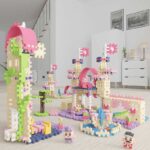 Мини вафлен конструктор Marioinex Кула на фантазиите, 148 части - Image 2