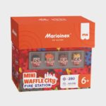 Мини вафлен конструктор Marioinex " Пожарна станция", 280 части