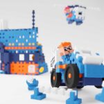 Мини вафлен конструктор Marioinex "Полицейско управление", 280 части - Image 9