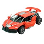 Състезателна кола с RC управление, LED светлини и пушек 1:24 - Image 7
