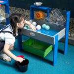 Сензорен комплект от дърво за игра с вода и пясък - Image 5